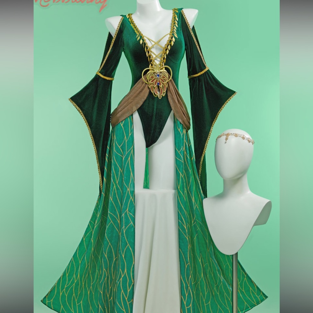 Cosplay renaissance medieval truss merigold Witcher costume